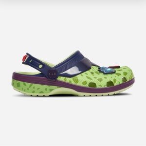 CROCS x Dragon Ball Z Kids Lime and Navy Clogs